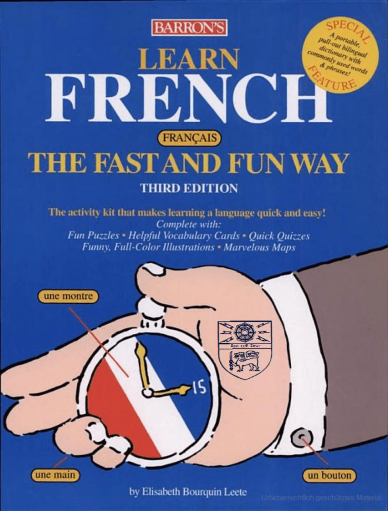 Rich Results on Google's SERP when searching for 'Learn French The Fast And Fun Way Third Edition Book'
