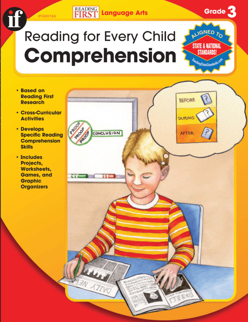 Rich Results on Google's SERP when searching for 'Reading for Every Child Comprehension Book 3'