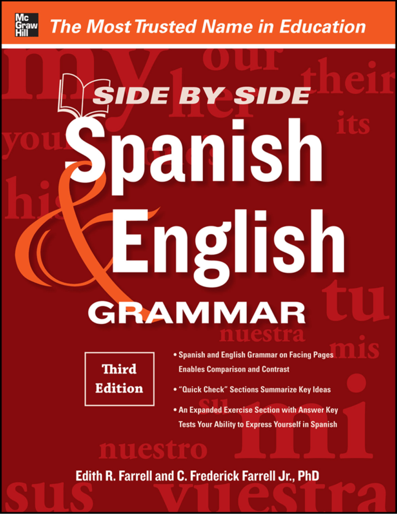 Rich Results on Google's SERP when searching for 'Side-By-Side Spanish and English Grammar Third Edition Book'